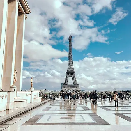 公寓 Charm & Serenity A Stone's Throw From The Seine